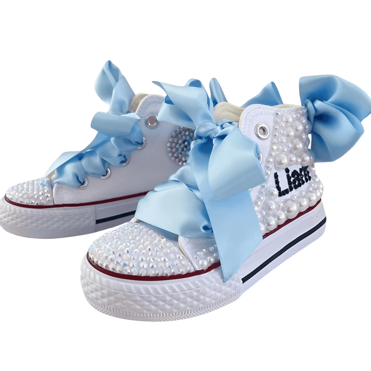 Custom Design Kids Shoes With Custom Name & Bling! -, Sneakers , Drestiny , Australia, Black, Blue, Boys, Girls, Gold, Hot Pink, Light Pink, Light Purple, New Zealand, Pink, Purple, Red, Sneakers, TD, United Kingdom, United States, White , Drestiny , www.shopdrestiny.com