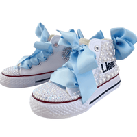 Thumbnail for Custom Design Kids Shoes With Custom Name & Bling! -, Sneakers , Drestiny , Australia, Black, Blue, Boys, Girls, Gold, Hot Pink, Light Pink, Light Purple, New Zealand, Pink, Purple, Red, Sneakers, TD, United Kingdom, United States, White , Drestiny , www.shopdrestiny.com