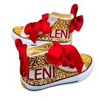 Thumbnail for Custom Design Kids Shoes With Custom Name & Bling! -, Sneakers , Drestiny , Australia, Black, Blue, Boys, Girls, Gold, Hot Pink, Light Pink, Light Purple, New Zealand, Pink, Purple, Red, Sneakers, TD, United Kingdom, United States, White , Drestiny , www.shopdrestiny.com