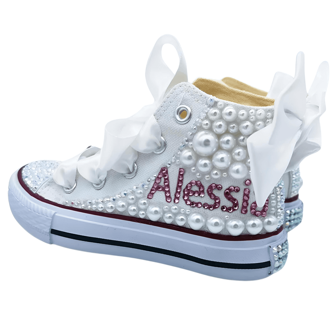 Custom Design Kids Shoes With Custom Name & Bling! -, Sneakers , Drestiny , Australia, Black, Blue, Boys, Girls, Gold, Hot Pink, Light Pink, Light Purple, New Zealand, Pink, Purple, Red, Sneakers, TD, United Kingdom, United States, White , Drestiny , www.shopdrestiny.com