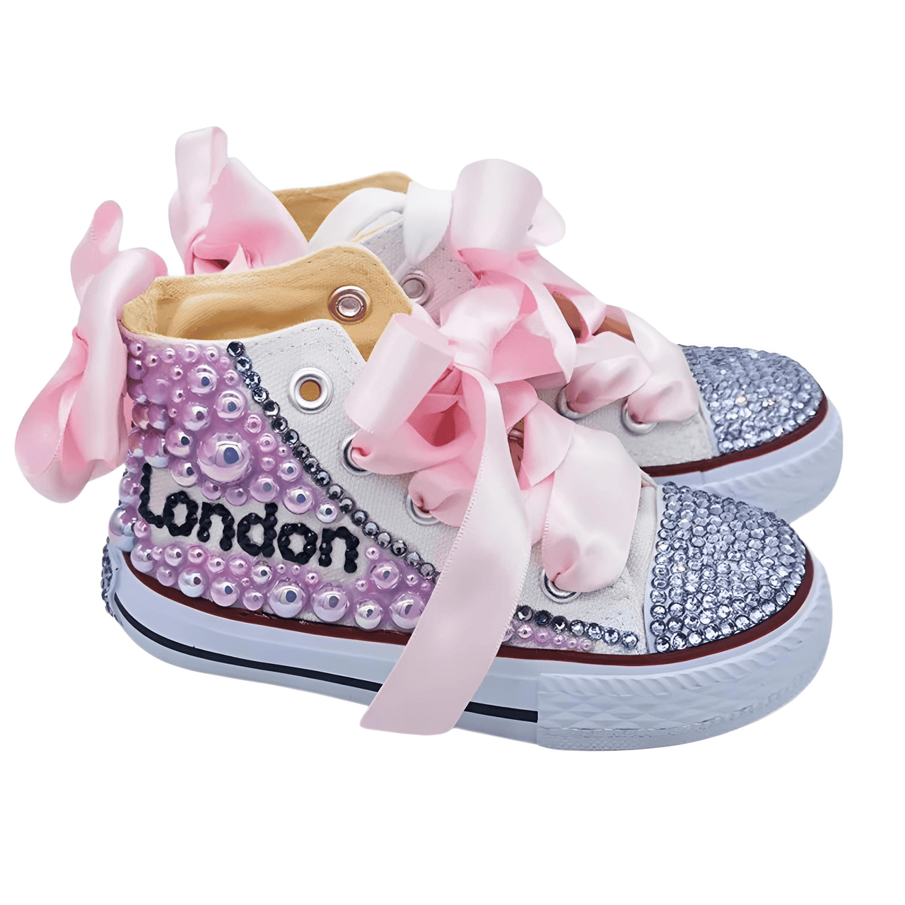 Custom Design Kids Shoes With Custom Name & Bling! -, Sneakers , Drestiny , Australia, Black, Blue, Boys, Girls, Gold, Hot Pink, Light Pink, Light Purple, New Zealand, Pink, Purple, Red, Sneakers, TD, United Kingdom, United States, White , Drestiny , www.shopdrestiny.com