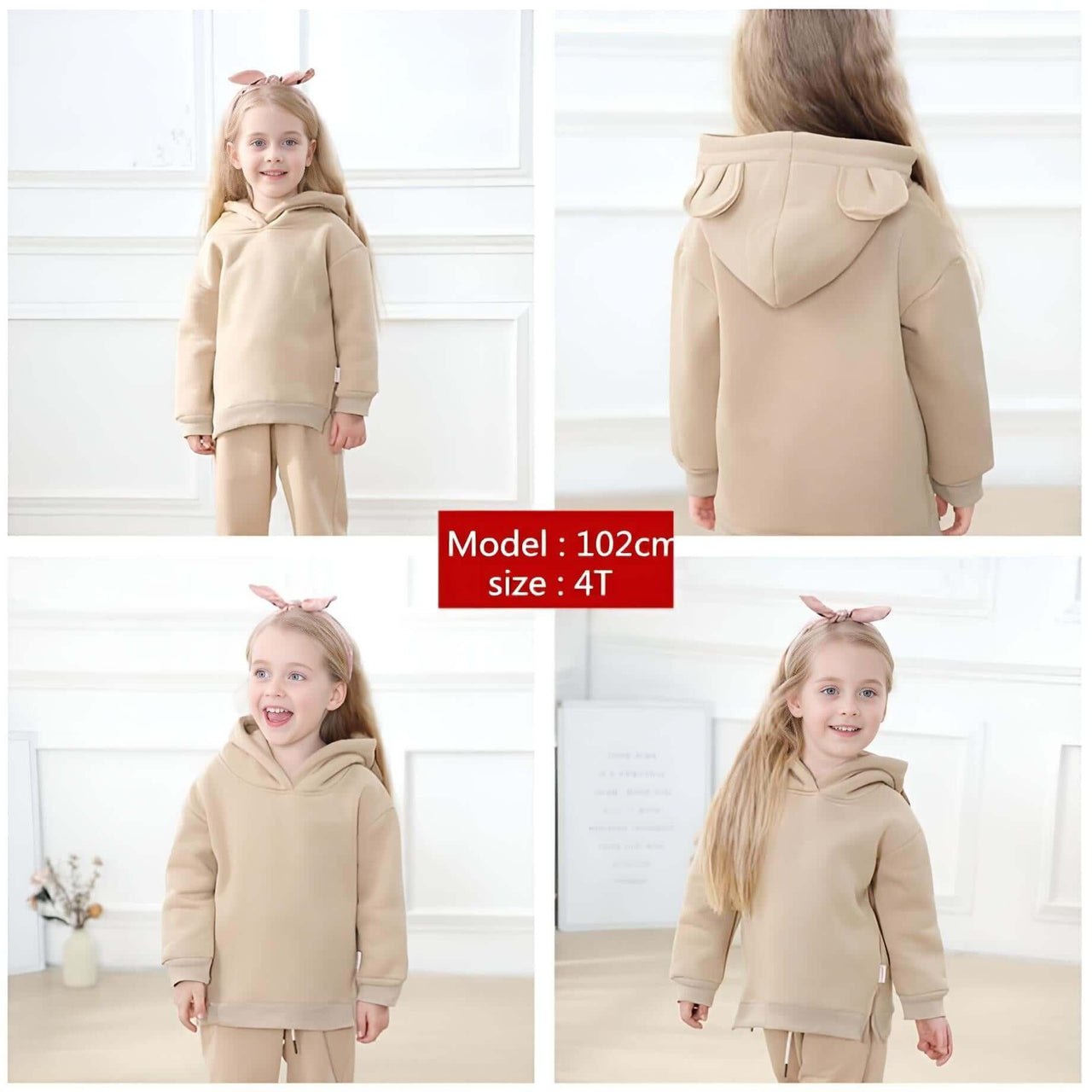 Cute Children's Hoodies With Ears -, Hoodies , Drestiny , 12M, 24M, 2T, 3T, 4T, 6M, 9M, Australia, Black, Blue, Boys, Canada, Girls, Grey, Hoodies, Khaki, Light Green, New Zealand, Orange, Pink, Pullovers, Sweatshirts, TD, United Kingdom, United States, Yellow , Drestiny , www.shopdrestiny.com