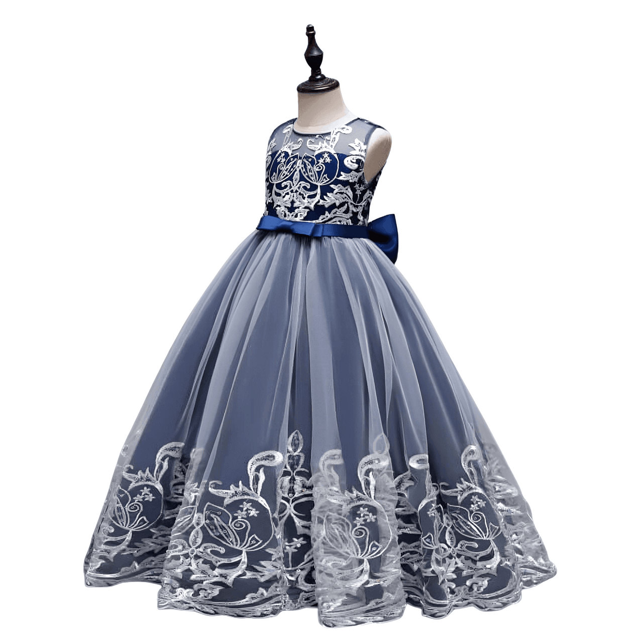 Formal Occasion Dress For Girls - With FREE Tiara, Gloves & Petticoat! -, Dress , Drestiny , 10T, 11T, 12T, 3T, 4T, 5T, 6T, 7T, 8T, 9T, Australia, Canada, Champagne, Dark Blue, Dark Green, Dark Red, Deep Pink, Dresses, Flower Girl Dresses, FR, Girls, Ivory, Light Blue, New Zealand, Pink, Purple, Sleeveless, TD, United Kingdom, United States , Drestiny , www.shopdrestiny.com