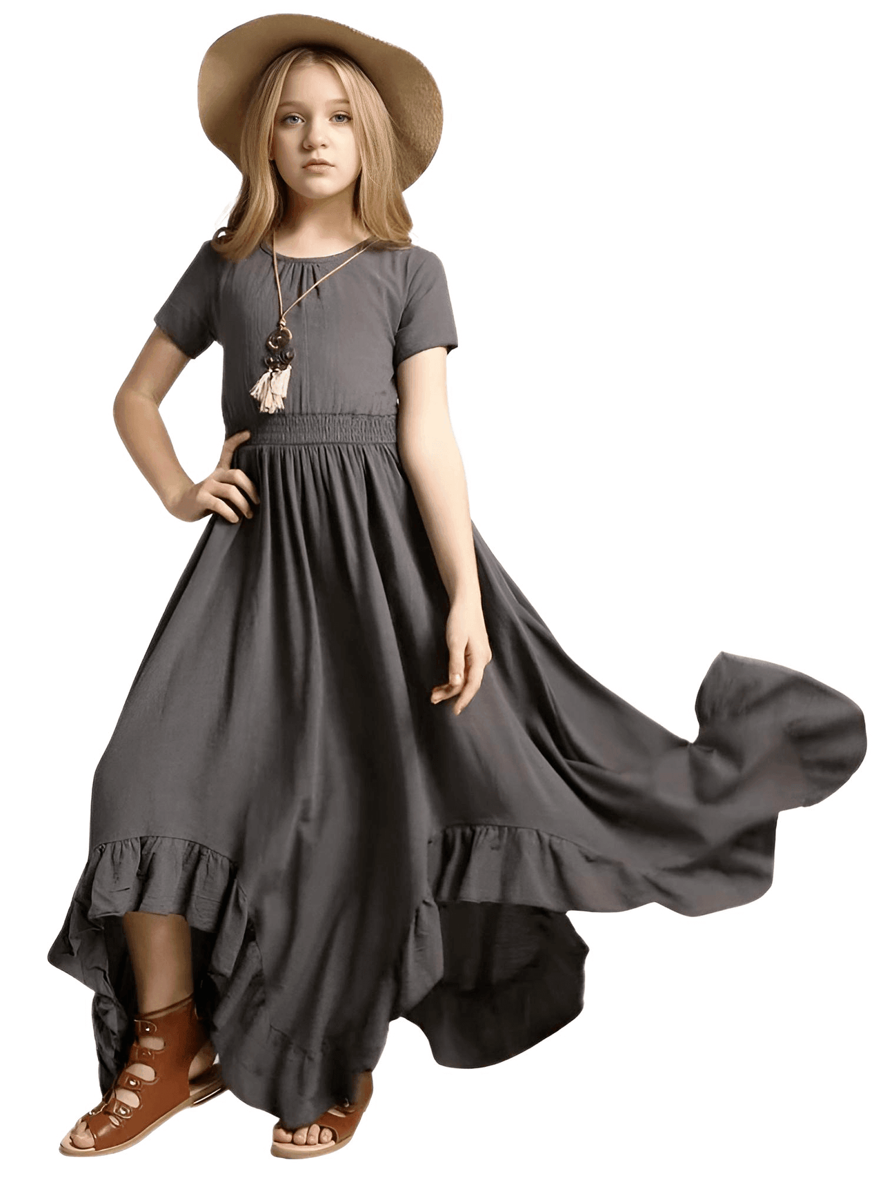 Boho Dresses For Girls -, Dress , Drestiny , 10T, 12T, 14T, 3T, 4T, 6T, 8T, Australia, Beige, Brown, Canada, Coffee, Dark Green, Dark Grey, Dresses, FR, Girls, Green, New Zealand, Pink, Purple, Red, Sleeveless, TD, United Kingdom, United States, White , Drestiny , www.shopdrestiny.com