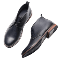 Thumbnail for Leather Desert Ankle Boots For Men -, Desert Boots , Drestiny , Ankle Boots, Australia, Black, Boots, Brown, Canada, Dark Brown, Light Brown, New Zealand, Sand, United Kingdom, United States , Drestiny , www.shopdrestiny.com