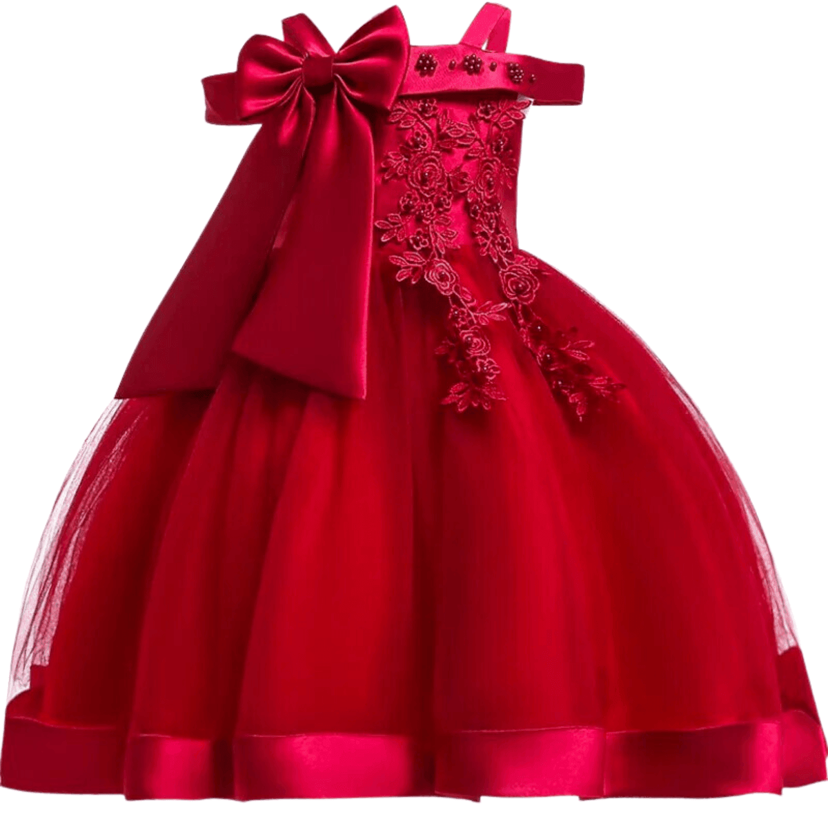 3–10 Years Kids Party Dresses For Girls -, Dress , Drestiny , 10T, 3T, 4T, 5T, 6T, 7T, 8T, 9T, Australia, Canada, Dark Green, Dark Red, Dresses, Girls, Grey, Light Blue, New Zealand, Off Shoulder, Pink, Red, Royal Blue, Sleeveless, TD, United Kingdom, United States, Yellow , Drestiny , www.shopdrestiny.com