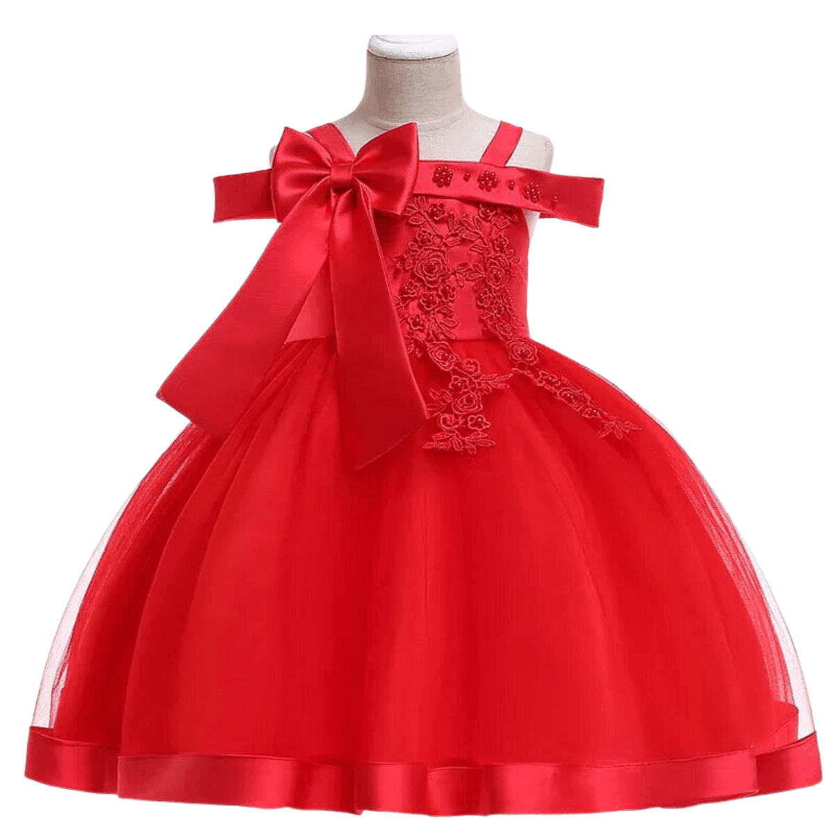 3–10 Years Kids Party Dresses For Girls -, Dress , Drestiny , 10T, 3T, 4T, 5T, 6T, 7T, 8T, 9T, Australia, Canada, Dark Green, Dark Red, Dresses, Girls, Grey, Light Blue, New Zealand, Off Shoulder, Pink, Red, Royal Blue, Sleeveless, TD, United Kingdom, United States, Yellow , Drestiny , www.shopdrestiny.com