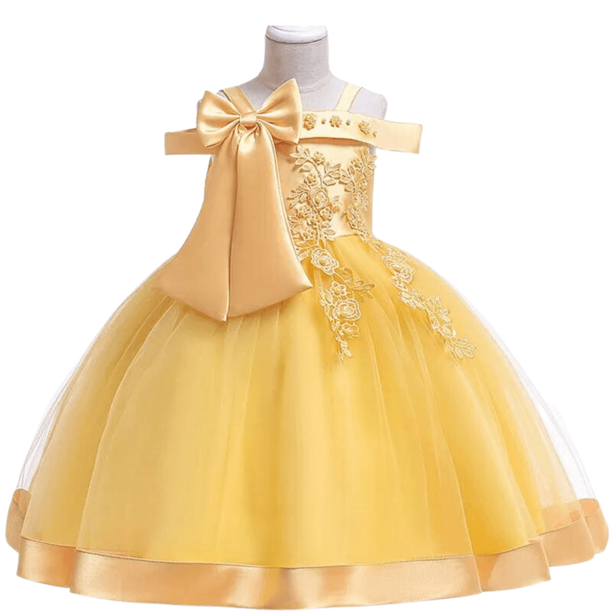 3–10 Years Kids Party Dresses For Girls -, Dress , Drestiny , 10T, 3T, 4T, 5T, 6T, 7T, 8T, 9T, Australia, Canada, Dark Green, Dark Red, Dresses, Girls, Grey, Light Blue, New Zealand, Off Shoulder, Pink, Red, Royal Blue, Sleeveless, TD, United Kingdom, United States, Yellow , Drestiny , www.shopdrestiny.com