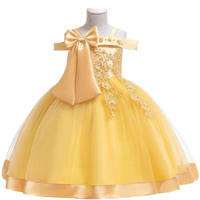 Thumbnail for 3–10 Years Kids Party Dresses For Girls -, Dress , Drestiny , 10T, 3T, 4T, 5T, 6T, 7T, 8T, 9T, Australia, Canada, Dark Green, Dark Red, Dresses, Girls, Grey, Light Blue, New Zealand, Off Shoulder, Pink, Red, Royal Blue, Sleeveless, TD, United Kingdom, United States, Yellow , Drestiny , www.shopdrestiny.com