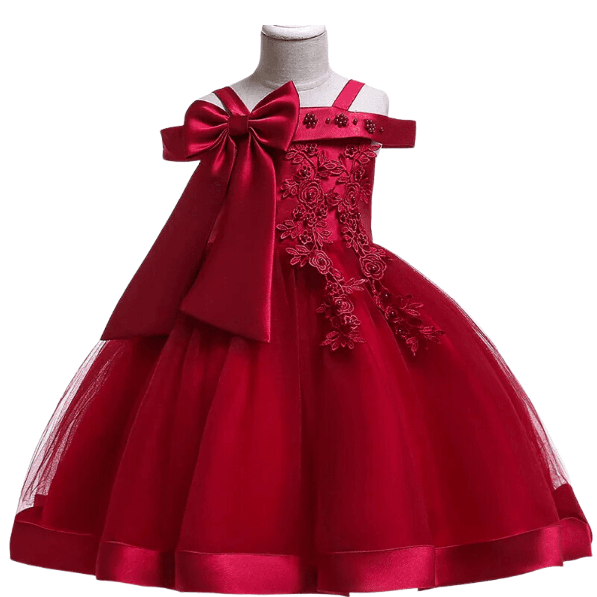 3–10 Years Kids Party Dresses For Girls -, Dress , Drestiny , 10T, 3T, 4T, 5T, 6T, 7T, 8T, 9T, Australia, Canada, Dark Green, Dark Red, Dresses, Girls, Grey, Light Blue, New Zealand, Off Shoulder, Pink, Red, Royal Blue, Sleeveless, TD, United Kingdom, United States, Yellow , Drestiny , www.shopdrestiny.com