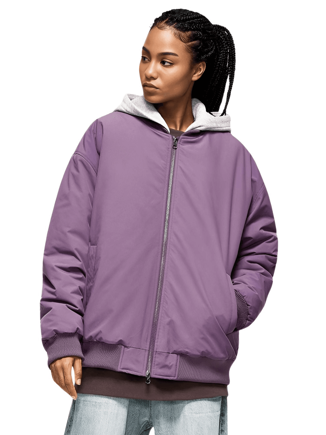 Detachable Hooded Bomber Coats For Men and Women -, Bomber Jackets , Drestiny , Australia, Black, Bomber Jackets, Coats, FR, Jackets, L, M, New Zealand, Purple, S, United Kingdom, United States, XL, Yellow , Drestiny , www.shopdrestiny.com