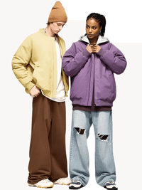 Thumbnail for Detachable Hooded Bomber Coats For Men and Women -, Bomber Jackets , Drestiny , Australia, Black, Bomber Jackets, Coats, FR, Jackets, L, M, New Zealand, Purple, S, United Kingdom, United States, XL, Yellow , Drestiny , www.shopdrestiny.com