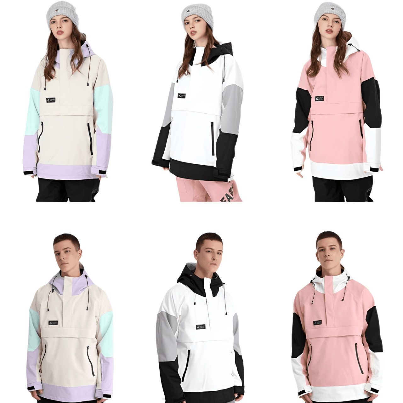 Double-Board Ski Jackets For Men and Women -, Coats , Drestiny , Australia, Black, Canada, Coats, Green, Grey, Jackets, L, M, Purple, S, United Kingdom, United States, White, XL, XS , Drestiny , www.shopdrestiny.com