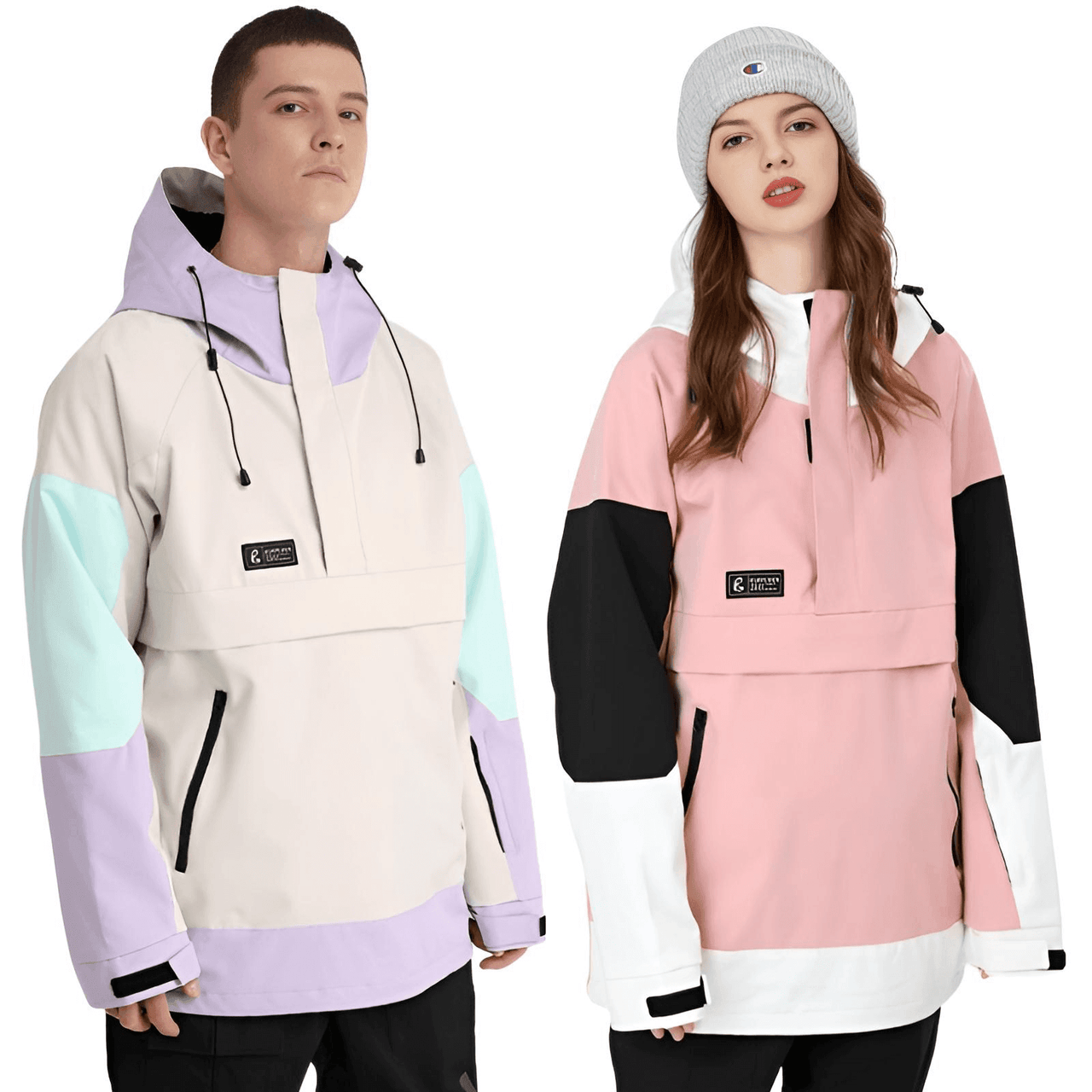 Double-Board Ski Jackets For Men and Women -, Coats , Drestiny , Australia, Black, Canada, Coats, Green, Grey, Jackets, L, M, Purple, S, United Kingdom, United States, White, XL, XS , Drestiny , www.shopdrestiny.com