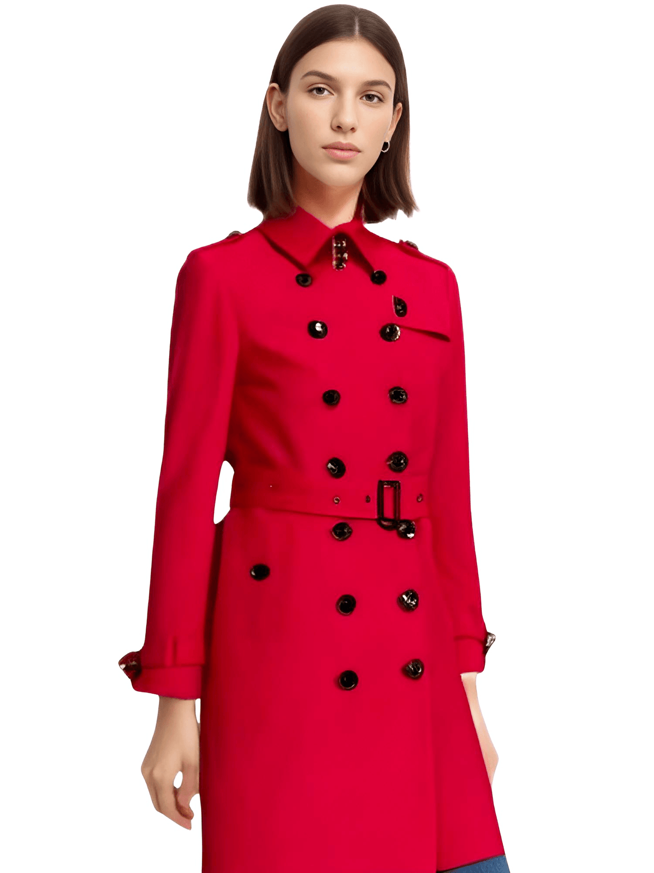 Double Breasted Women's Trench Coat -, Coats & Jackets , Drestiny , Australia, Black, Canada, Coats, Khaki, L, Light Grey, M, New Zealand, Red, S, Trench Coats, United Kingdom, United States, XL, XXL , Drestiny , www.shopdrestiny.com