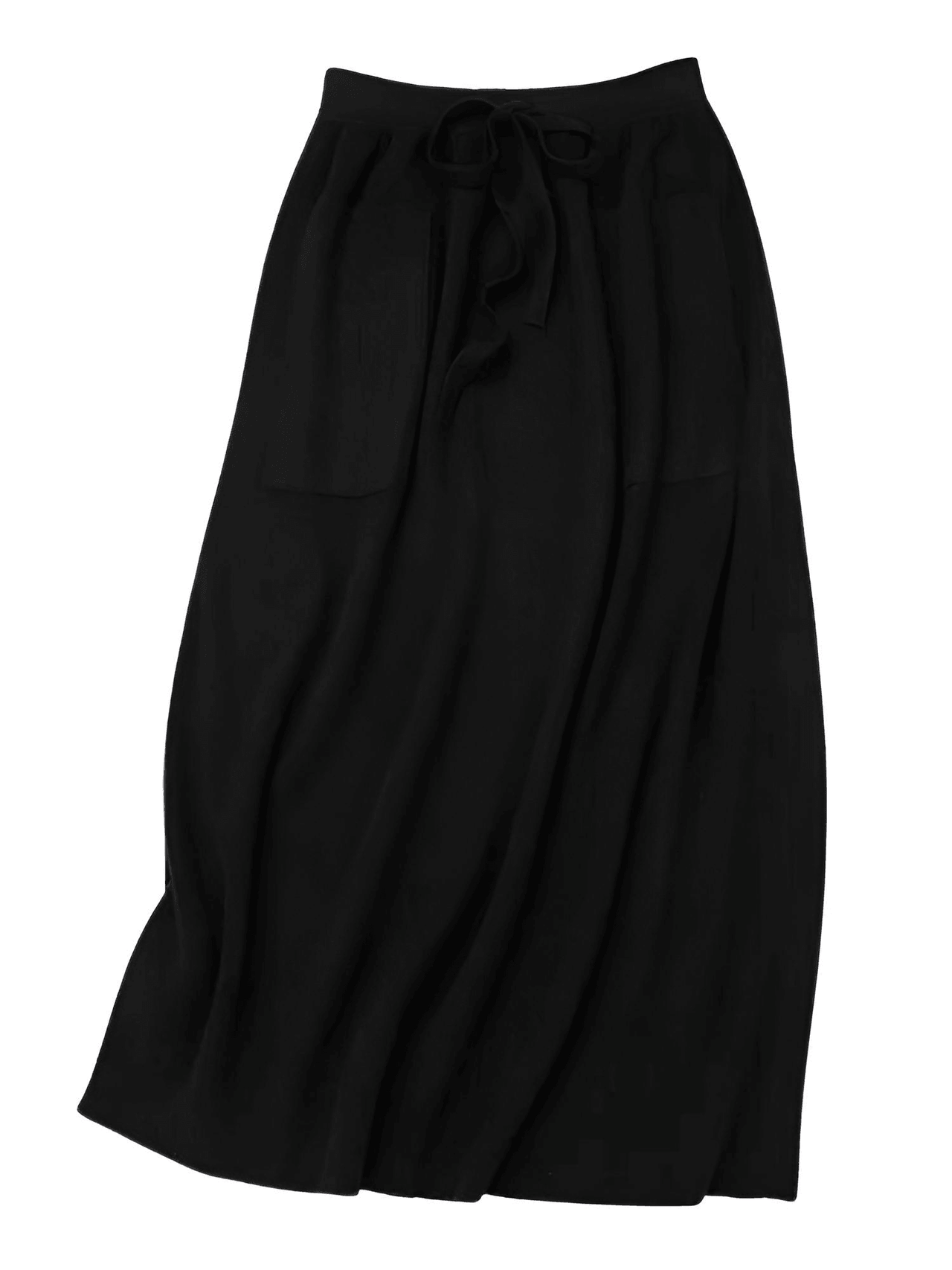 100% Cashmere Wool High Waist Long Skirt With Pockets -, Skirts , Drestiny , Australia, Black, Brown, Camel, Canada, Coffee, Dark Brown, L, M, New Zealand, Off White, Skirts, United Kingdom, United States , Drestiny , www.shopdrestiny.com