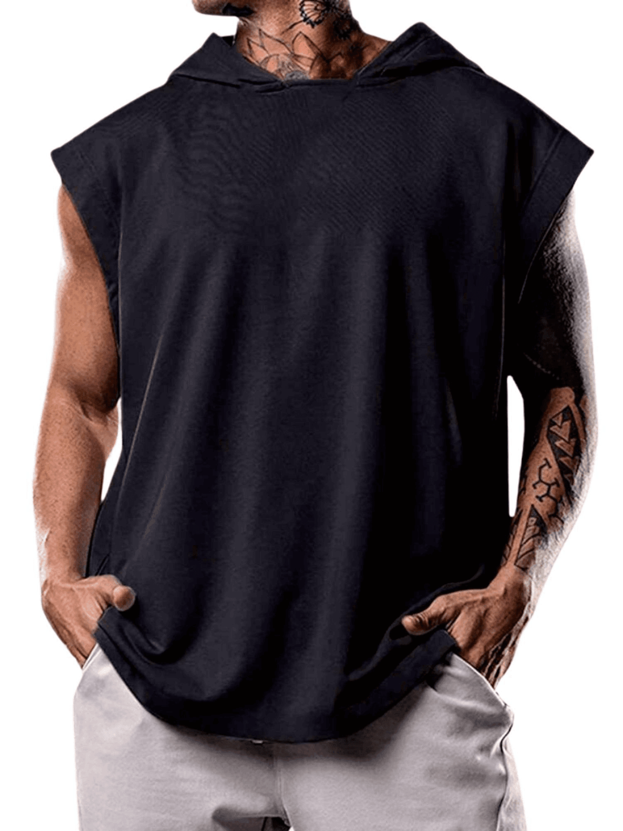 Men's Loose Hooded Short Sleeve Shirt -, Hoodies , Drestiny , Army Green, Australia, Black, Dark Green, Gender_Men, Grey, Hoodies, L, M, New Zealand, Red, Short Sleeves, Sleeveless, T-Shirts, Tank Tops, United Kingdom, United States, White, XL, XXL , Drestiny , www.shopdrestiny.com