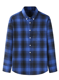 Thumbnail for Men's Long Sleeve Classic Plaid Shirt - Plus Sizes! -, Shirts , Drestiny , 10XL, 4XL, 5XL, 6XL, 7XL, 8XL, Australia, Beige, Black, Blue, Brown, Canada, Casual Shirts, Coffee, Dark Blue, Dress Shirts, FR, Grey, Khaki, L, Long Sleeves, Navy, New Zealand, Red, United Kingdom, United States, XL, XXL, XXXL, Yellow , Drestiny , www.shopdrestiny.com