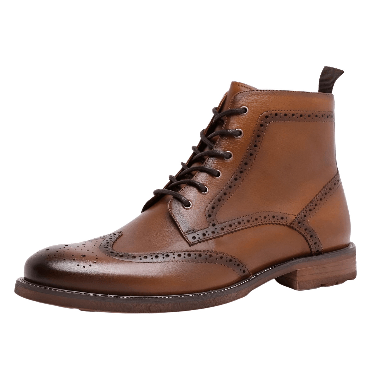 Vintage Brogue Genuine Leather Ankle Boots For Men -, Ankle Boots , Drestiny , 10, 10.5, 6, 6.5, 7, 7.5, 8, 9, 9.5, Ankle Boots, Australia, Black, Boots, Brown, Canada, FR, New Zealand, United Kingdom, United States , Drestiny , www.shopdrestiny.com