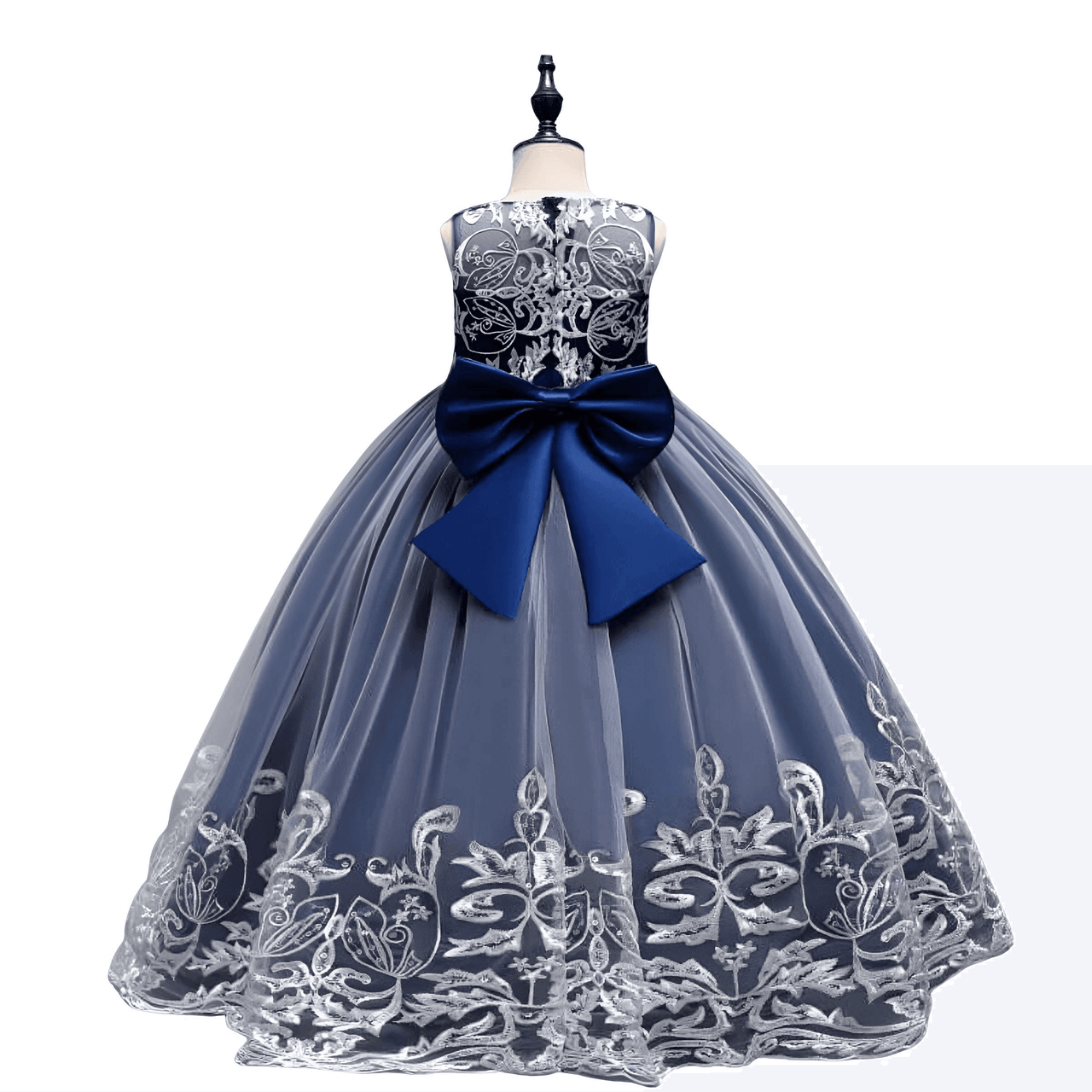 Formal Occasion Dress For Girls - With FREE Tiara, Gloves & Petticoat! -, Dress , Drestiny , 10T, 11T, 12T, 3T, 4T, 5T, 6T, 7T, 8T, 9T, Australia, Canada, Champagne, Dark Blue, Dark Green, Dark Red, Deep Pink, Dresses, Flower Girl Dresses, FR, Girls, Ivory, Light Blue, New Zealand, Pink, Purple, Sleeveless, TD, United Kingdom, United States , Drestiny , www.shopdrestiny.com