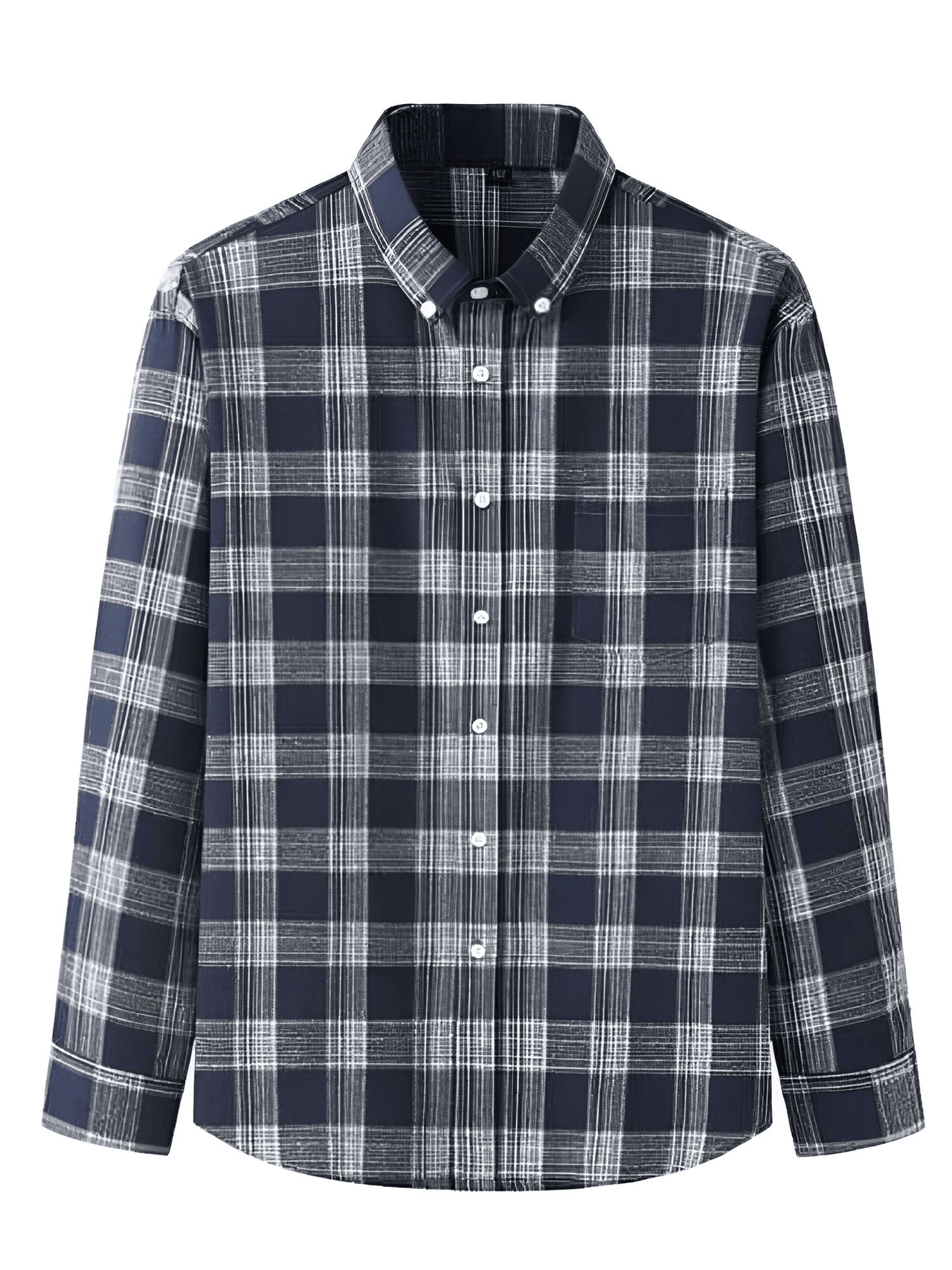 Men's Long Sleeve Classic Plaid Shirt - Plus Sizes! -, Shirts , Drestiny , 10XL, 4XL, 5XL, 6XL, 7XL, 8XL, Australia, Beige, Black, Blue, Brown, Canada, Casual Shirts, Coffee, Dark Blue, Dress Shirts, FR, Grey, Khaki, L, Long Sleeves, Navy, New Zealand, Red, United Kingdom, United States, XL, XXL, XXXL, Yellow , Drestiny , www.shopdrestiny.com