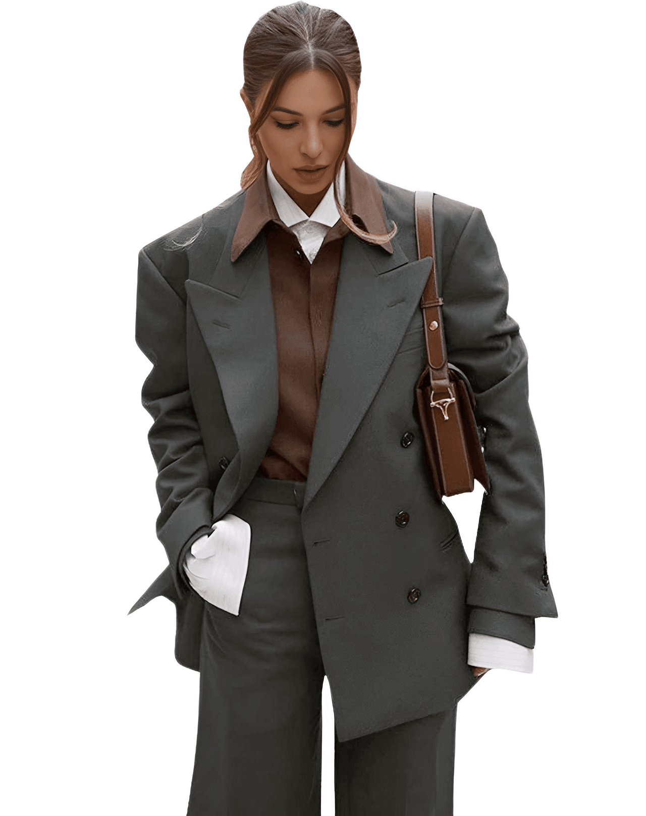 Women's Suit 2-Piece Business Blazer & Pants Set -, Suits , Drestiny , Australia, Beige, Black, Blazers, Blue, Brown, Canada, Claret, Dark Blue, Dark Grey, Dress Pants, Fuchsia, L, Light Blue, M, Navy, New Zealand, Pant Sets, Pant Suits, Pink, Purple, Royal Blue, S, Suits, United Kingdom, United States, White, XL, XS, XXL, XXXL , Drestiny , www.shopdrestiny.com