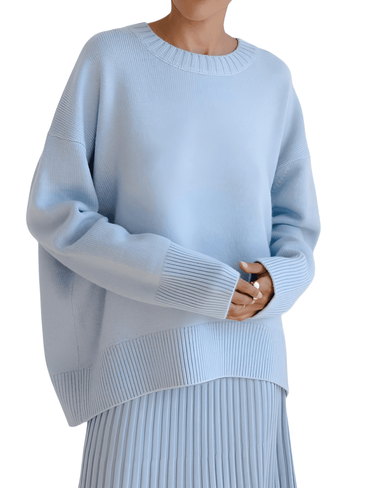 High Quality Casual Women's Sweater -, Shirts & Tops , Drestiny , Apricot, Australia, Beige, Black, Blue, Deep Pink, Green, L, Light Blue, Light Green, M, Mint Green, New Zealand, Off White, Pullovers, S, Sweaters, United Kingdom, United States, White , Drestiny , www.shopdrestiny.com