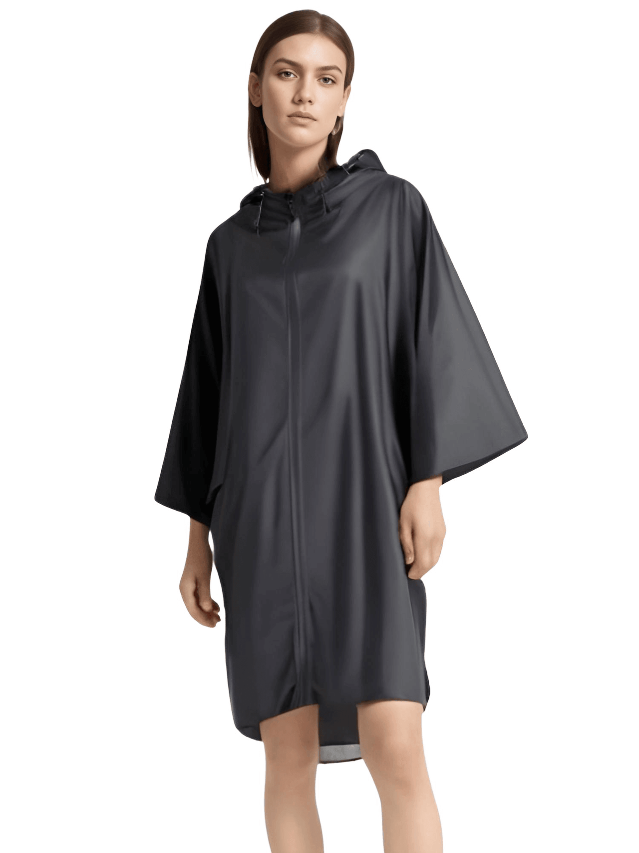 Women's Hooded Raincoat Waterproof Poncho -, Coats & Jackets , Drestiny , Australia, Beige, Black, Blue, Dark Blue, FR, Green, Light Brown, Navy, New Zealand, Off White, Pale Green, Pink, Ponchos, Raincoats, Red, Tan, United Kingdom, United States, White, Yellow , Drestiny , www.shopdrestiny.com