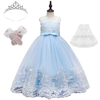 Thumbnail for Formal Occasion Dress For Girls - With FREE Tiara, Gloves & Petticoat! -, Dress , Drestiny , 10T, 11T, 12T, 3T, 4T, 5T, 6T, 7T, 8T, 9T, Australia, Canada, Champagne, Dark Blue, Dark Green, Dark Red, Deep Pink, Dresses, Flower Girl Dresses, FR, Girls, Ivory, Light Blue, New Zealand, Pink, Purple, Sleeveless, TD, United Kingdom, United States , Drestiny , www.shopdrestiny.com