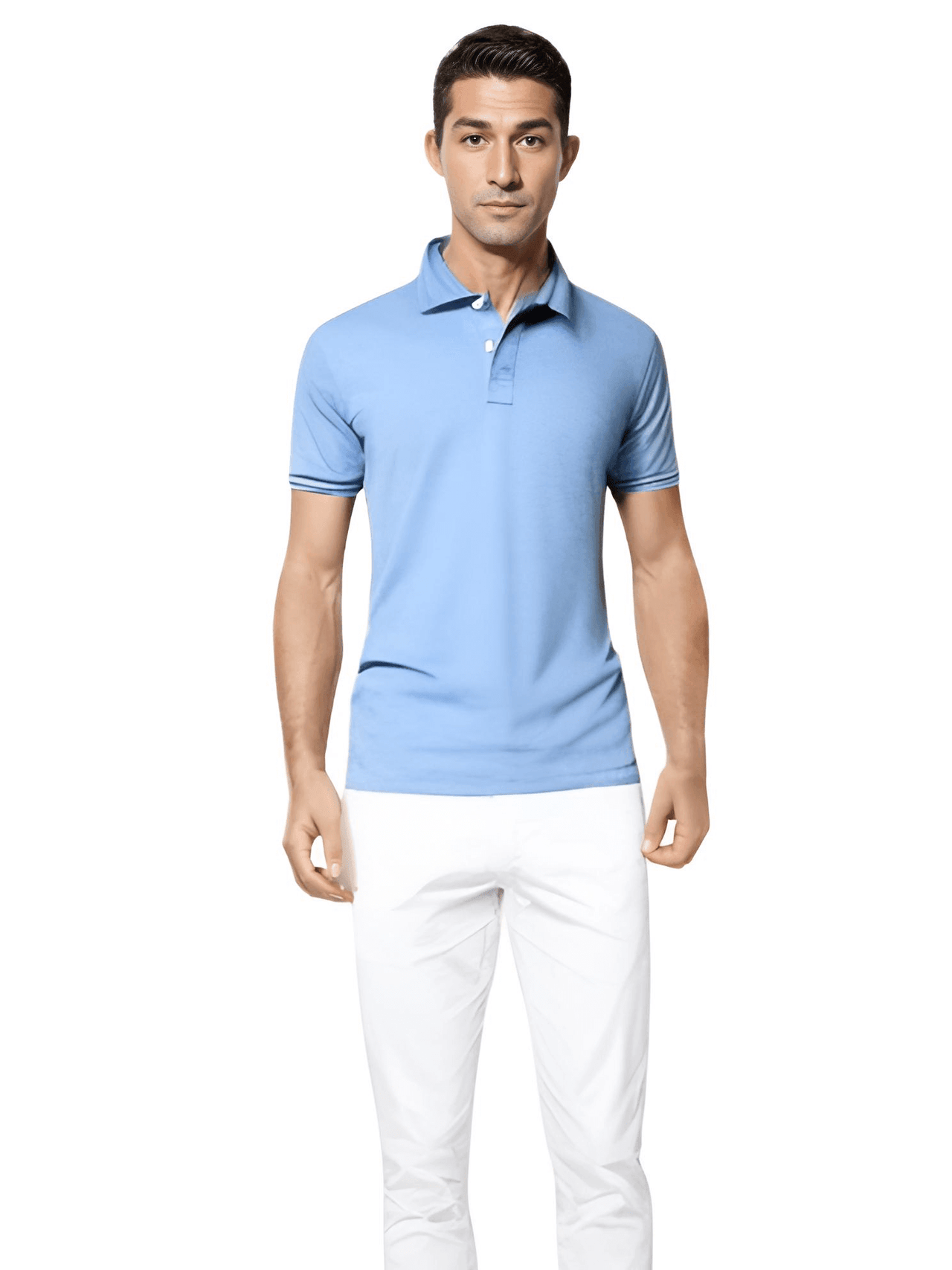 Men's Polo T-Shirts Slim Fit Crew Neck -, Shirts & Tops , Drestiny , Army Green, Australia, Black, Canada, Casual Shirts, Dress Shirts, FR, L, Light Blue, Light Grey, M, Navy, New Zealand, Polo Shirts, T-Shirts, United Kingdom, United States, White, XXL, XXXL , Drestiny , www.shopdrestiny.com