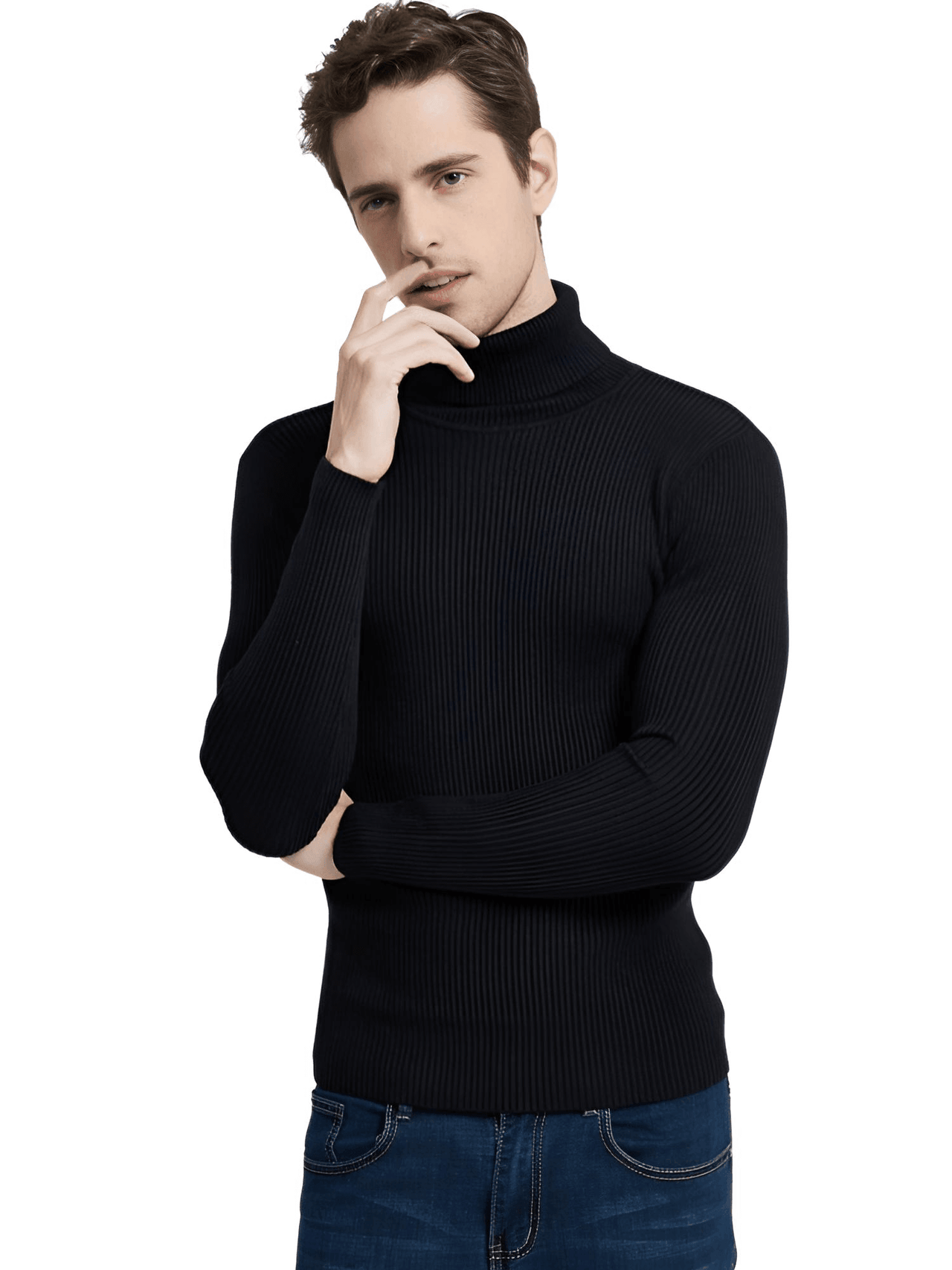 Men's Thick Casual Turtleneck -, Turtleneck , Drestiny , Australia, Beige, Black, Canada, Dark Blue, Dark Red, FR, Grey, Khaki, L, M, Navy, New Zealand, Turtlenecks, United Kingdom, United States, XL, XXL, XXXL , Drestiny , www.shopdrestiny.com