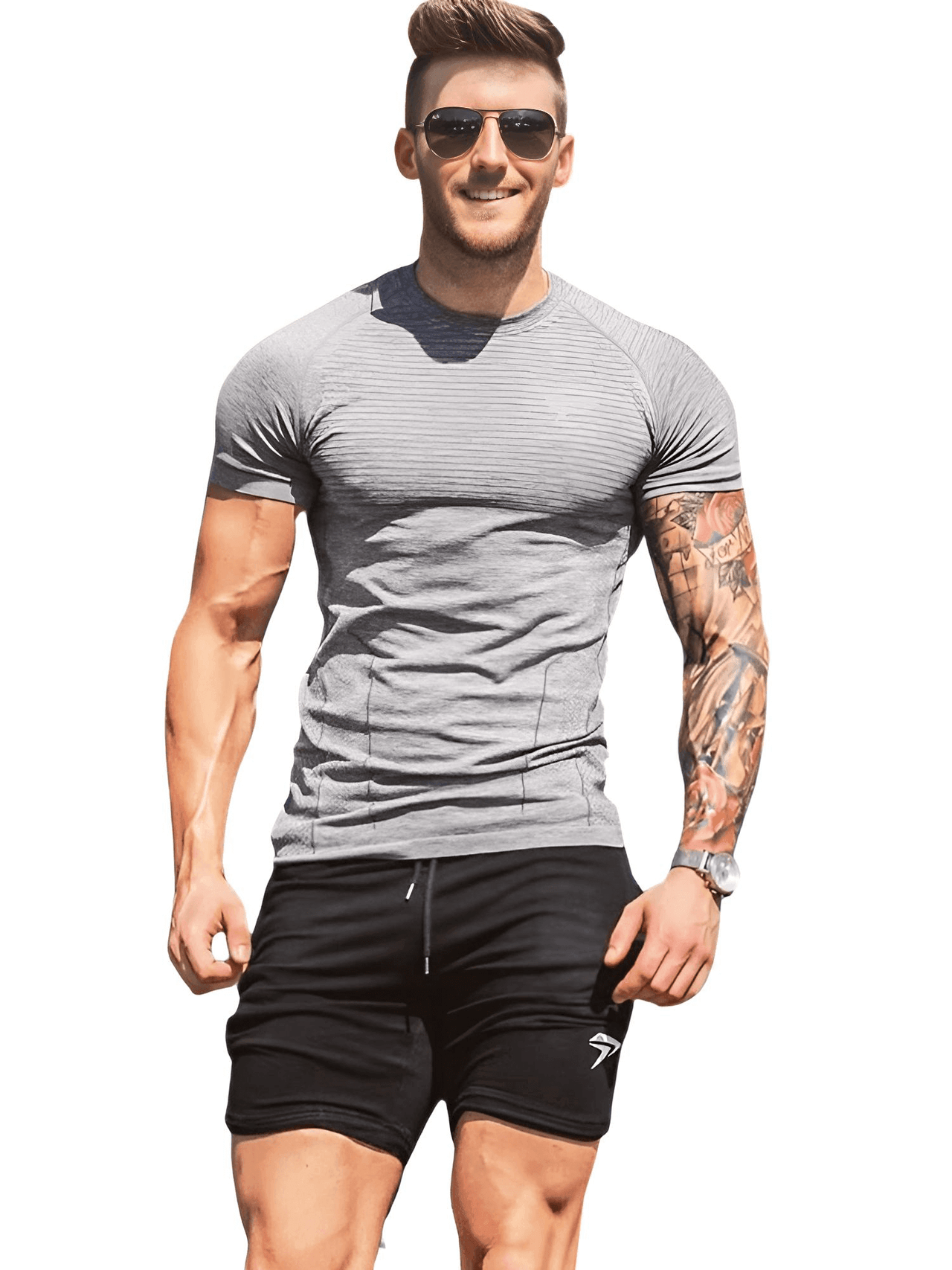 Men's Tight Compression Quick Dry T-Shirt -, T-Shirts , Drestiny , Australia, Blue, Canada, Dark Red, Gender_Men, Grey, L, M, New Zealand, Red, Short Sleeves, T-Shirts, United Kingdom, United States, XL, XXL , Drestiny , www.shopdrestiny.com