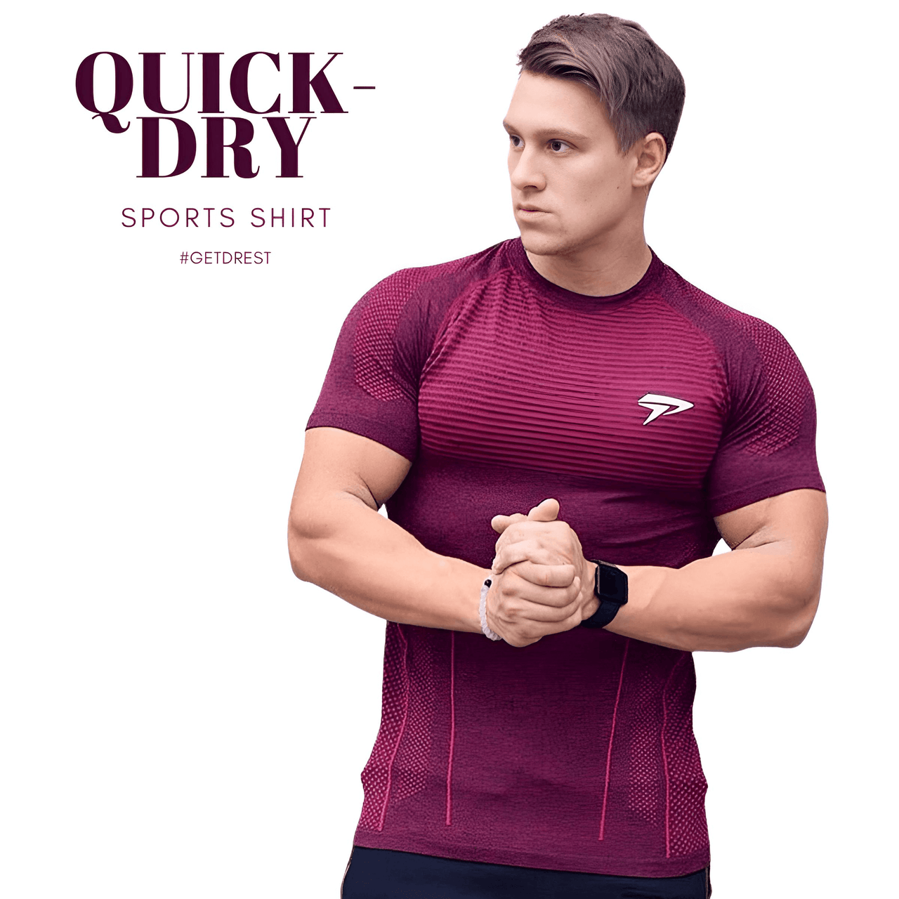 Men's Tight Compression Quick Dry T-Shirt -, T-Shirts , Drestiny , Australia, Blue, Canada, Dark Red, Gender_Men, Grey, L, M, New Zealand, Red, Short Sleeves, T-Shirts, United Kingdom, United States, XL, XXL , Drestiny , www.shopdrestiny.com