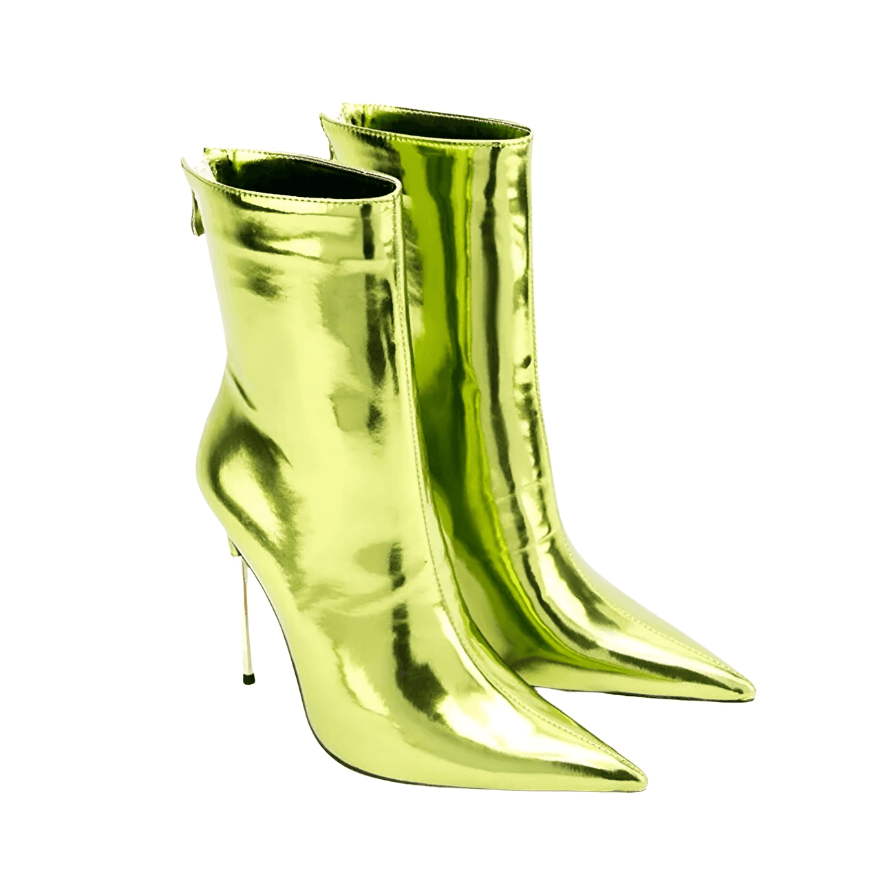 Metallic Mid-Calf Mirror Boots - In 9 Trending Colors! -, Boots , Drestiny , Ankle Boots, Australia, Blue, Boots, Deep Pink, FR, Gold, Green, Heels, High Heels, Hot Pink, New Zealand, Orange, Pink, Purple, Silver, Sky Blue, Stilettos, United Kingdom, United States, Yellow , Drestiny , www.shopdrestiny.com