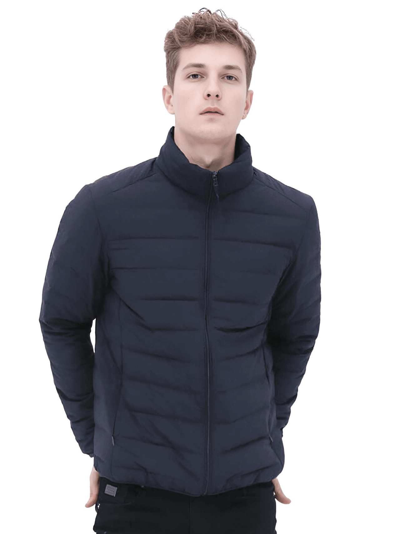 Duck Down Puffer Jacket Men's -, Coats & Jackets , Drestiny , Australia, Black, Canada, Coats, Dark Blue, Grey, L, M, Navy, New Zealand, Red, United Kingdom, United States, XL, XXL, XXXL , Drestiny , www.shopdrestiny.com