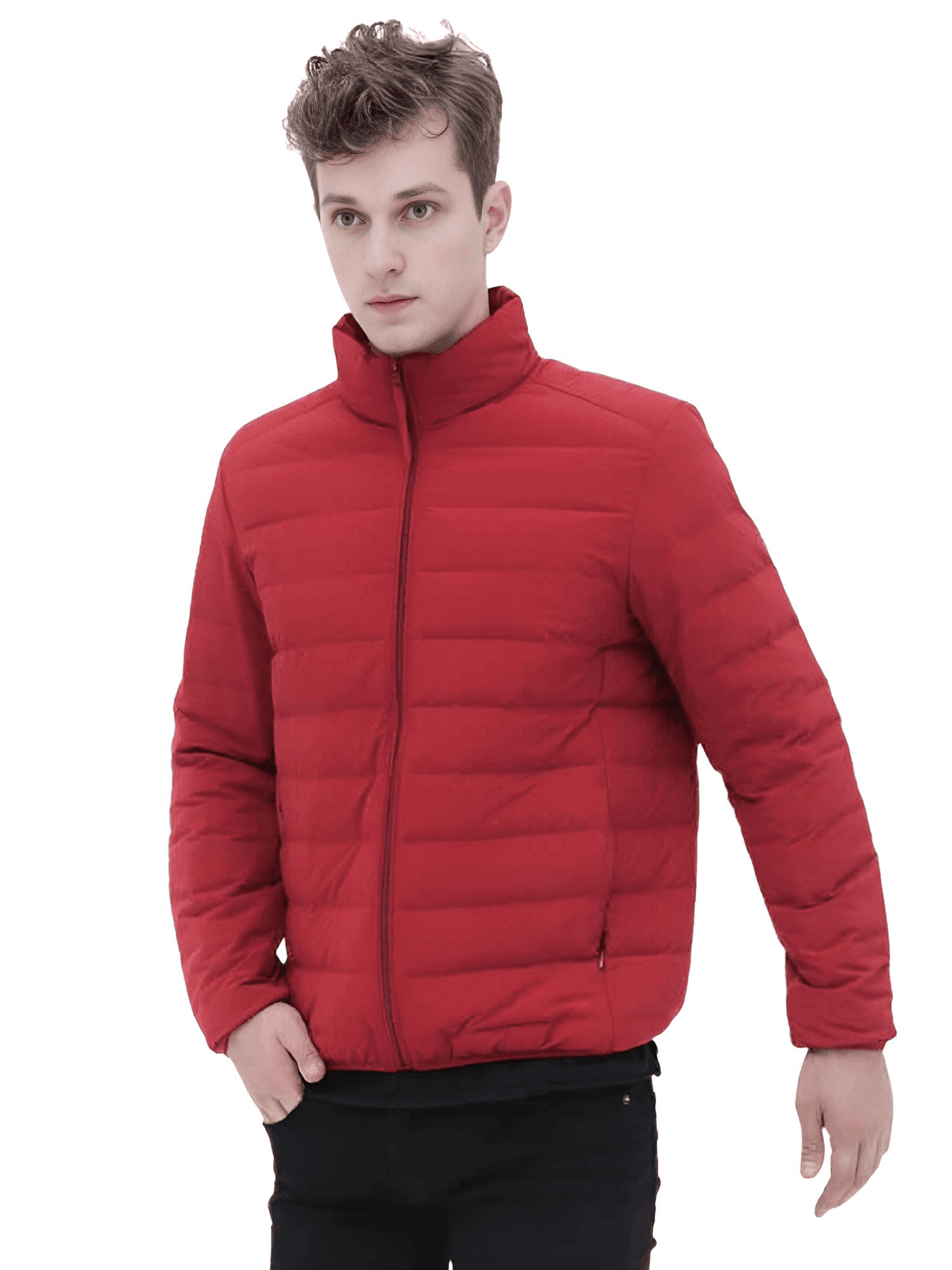 Duck Down Puffer Jacket Men's -, Coats & Jackets , Drestiny , Australia, Black, Canada, Coats, Dark Blue, Grey, L, M, Navy, New Zealand, Red, United Kingdom, United States, XL, XXL, XXXL , Drestiny , www.shopdrestiny.com