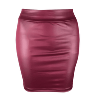 Thumbnail for Faux Leather Mini Skirt -, Mini Skirt , Drestiny , Australia, Black, Brown, Canada, Coffee, Dark Teal, Gender_Women, Green, L, M, New Zealand, S, Skirts, United Kingdom, United States, Wine Red, XL, XXL, XXXL , Drestiny , www.shopdrestiny.com