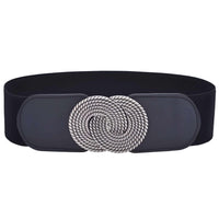 Thumbnail for Women's Stretchy Wide Waist Belts for Dresses -, Belts , Drestiny , Australia, Belts, Black, Brown, Canada, Gender_Women, Gold, L, Light Brown, M, New Zealand, S, Silver, United Kingdom, United States, White , Drestiny , www.shopdrestiny.com