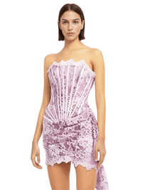 Thumbnail for Luxury Lace Birthday Dress for Women -, Dress , Drestiny , Australia, Black, Canada, L, Light Purple, M, Mini Dresses, New Zealand, Purple, Red, S, Sleeveless, Strapless, United Kingdom, United States, White, XL, XS , Drestiny , www.shopdrestiny.com