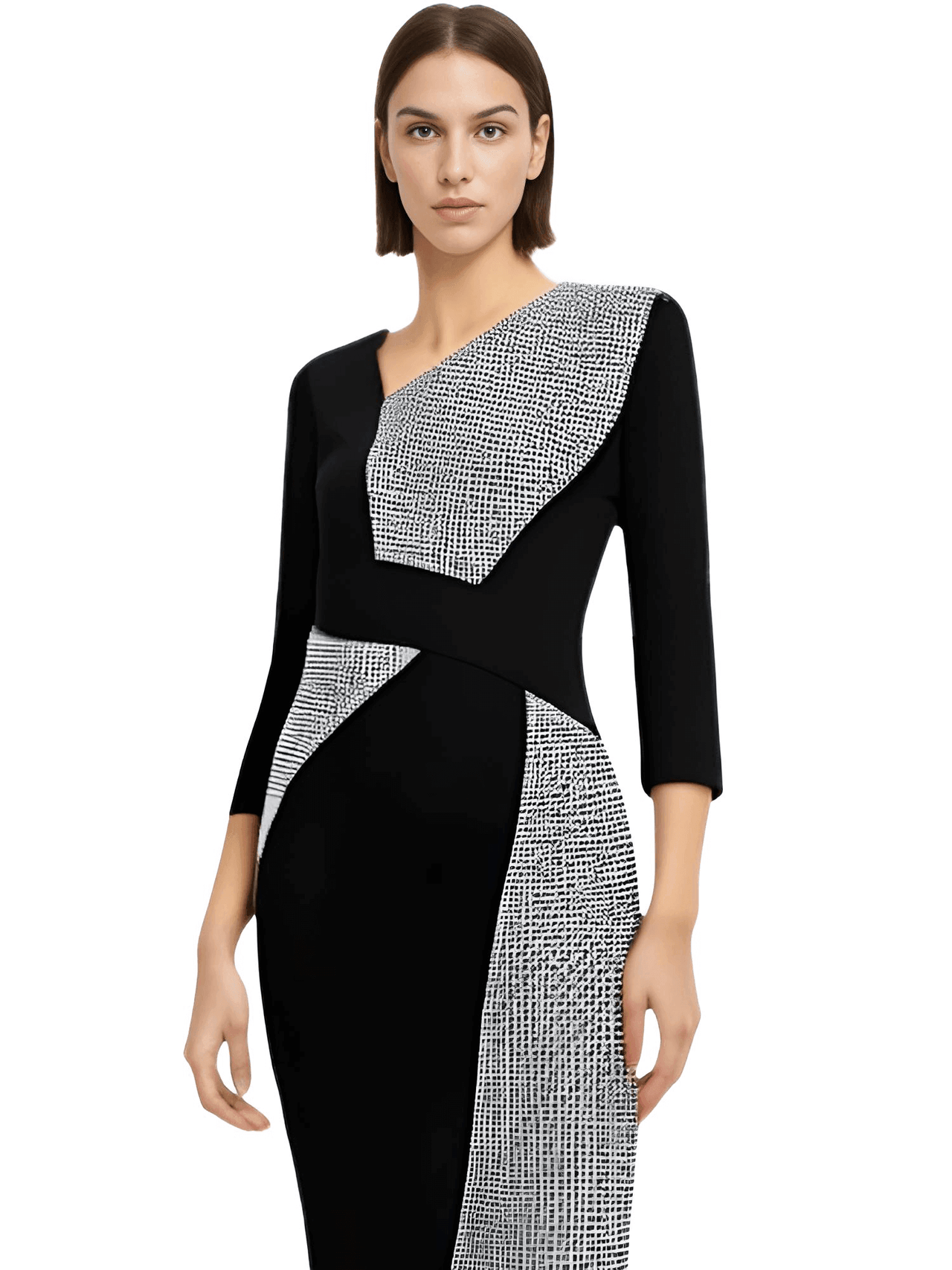 Women's Office Sheath Dress -, Dress , Drestiny , 10, 12, 4, 6, 8, Australia, Black, Blue, Canada, FR, Grey, Knee Length Dresses, L, Long Sleeves, M, New Zealand, Red, S, Sleeveless, United Kingdom, United States, White, XL, XXL , Drestiny , www.shopdrestiny.com