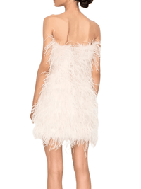 Thumbnail for Elegant 100% Ostrich Feather Mini Dresses - In 11 Colors! -, Dress , Drestiny , 4XL, 5XL, Australia, Beige, Black, Canada, Coral, Deep Pink, Dusty Pink, Grey, L, Light Purple, M, Mini Dresses, Mint, New Zealand, Orange, Red, Royal Blue, S, Sleeveless, Strapless, United Kingdom, United States, White, XL, XXL, XXXL , Drestiny , www.shopdrestiny.com