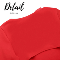 Thumbnail for Elegant Backless Bow Red Maxi Dress For Women -, Dress , Drestiny , Ankle Length Dresses, Australia, Canada, FR, L, Long Sleeves, M, Maxi Dresses, New Zealand, Red, S, United Kingdom, United States , Drestiny , www.shopdrestiny.com