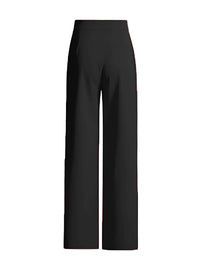 Thumbnail for Elegant Two-Piece Set For Women - Long Sleeve Hollow Out Top + High Waist Wide Leg Pant Casual Set -, Pant Suits , Drestiny , Australia, Black, Blazers, Canada, Dress Pants, FR, Jackets, L, Long Sleeves, M, New Zealand, Pant Sets, Pant Suits, Red, S, Sets, United Kingdom, United States, XL , Drestiny , www.shopdrestiny.com