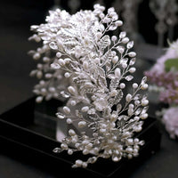 Thumbnail for Elegant Crystal Floral Headdresses -, Hair Accessories , Drestiny , Australia, Canada, Gold, Hair Accessories, Hair Combs, Hairbands, New Zealand, Silver, United Kingdom, United States , Drestiny , www.shopdrestiny.com