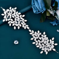 Thumbnail for Elegant Crystal Floral Headdresses -, Hair Accessories , Drestiny , Australia, Canada, Gold, Hair Accessories, Hair Combs, Hairbands, New Zealand, Silver, United Kingdom, United States , Drestiny , www.shopdrestiny.com