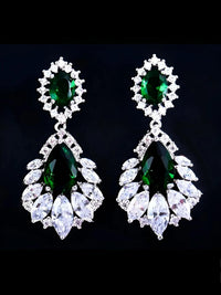 Thumbnail for AAA+ CZ Elegant Chandelier Drop Earrings -, Earrings , Drestiny , Australia, Blue, Canada, Earrings, FR, Gender_Women, Green, New Zealand, Red, United Kingdom, United States, White , Drestiny , www.shopdrestiny.com