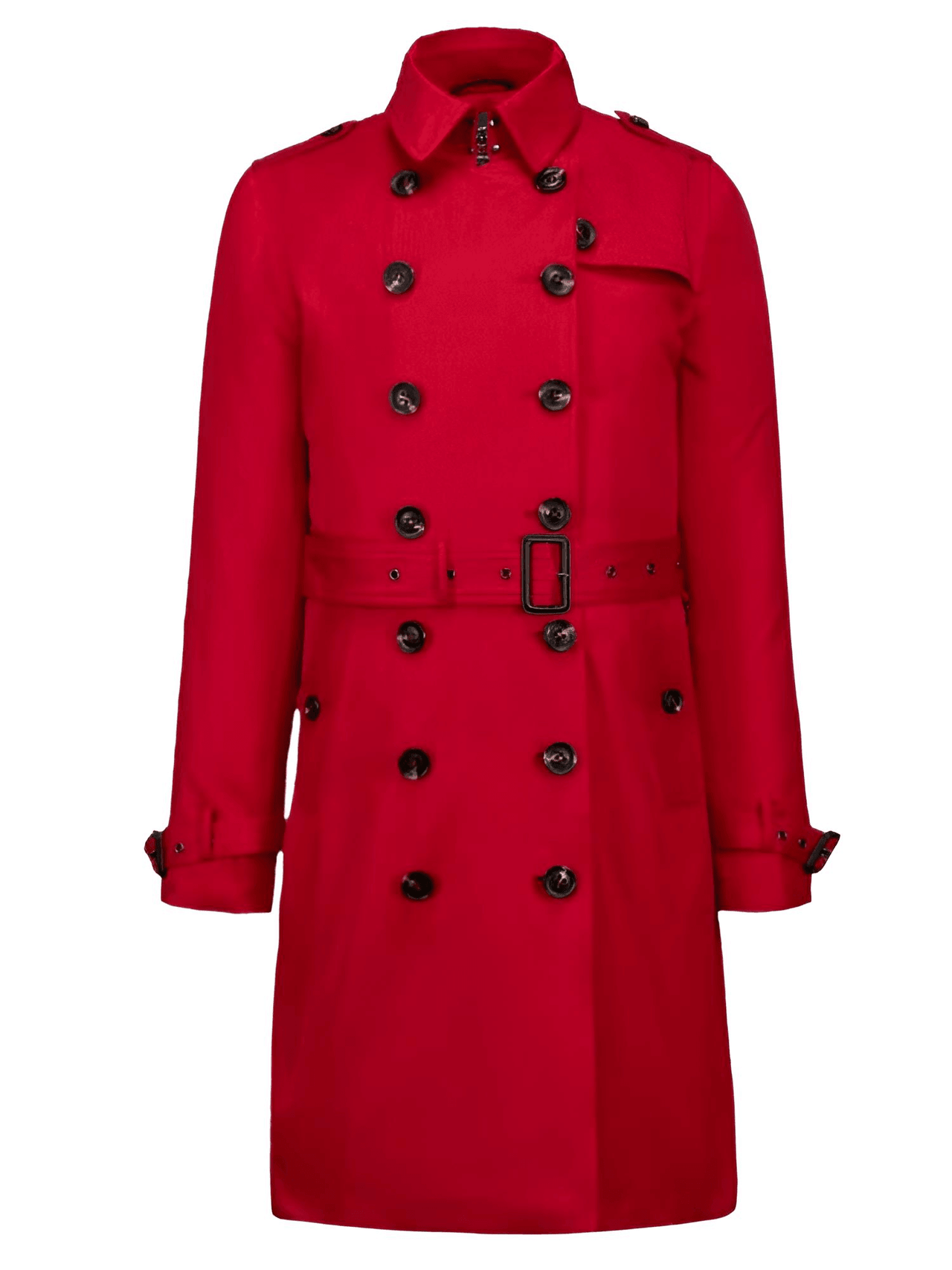 Double Breasted Women's Trench Coat -, Coats & Jackets , Drestiny , Australia, Black, Canada, Coats, Khaki, L, Light Grey, M, New Zealand, Red, S, Trench Coats, United Kingdom, United States, XL, XXL , Drestiny , www.shopdrestiny.com