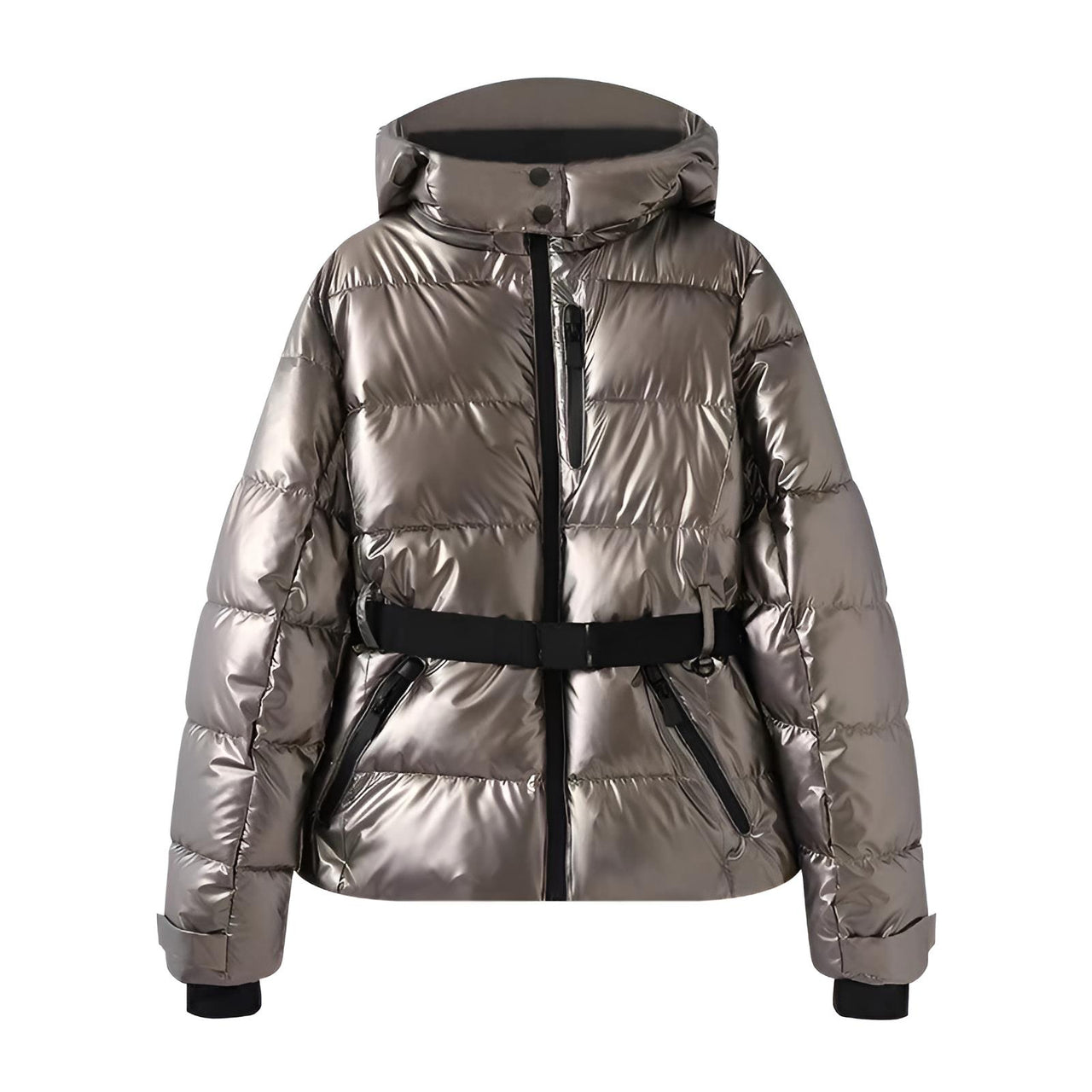 Fashion Waist Women's Hooded Belt Jacket, Drestiny, Women's Hooded Jacket with Belt, Hooded Jacket with Waist Tie, Belted Hooded Jacket Women, Women's Hooded Coat with Belt, Fashionable Hooded Jackets for Women, United States, Canada, Australia, New Zealand, United Kingdom, XS, S, M, L, Lattice, Black, Champagne, 2, 4, 6, 8, 10, USA, UK, Shopdrestiny.com