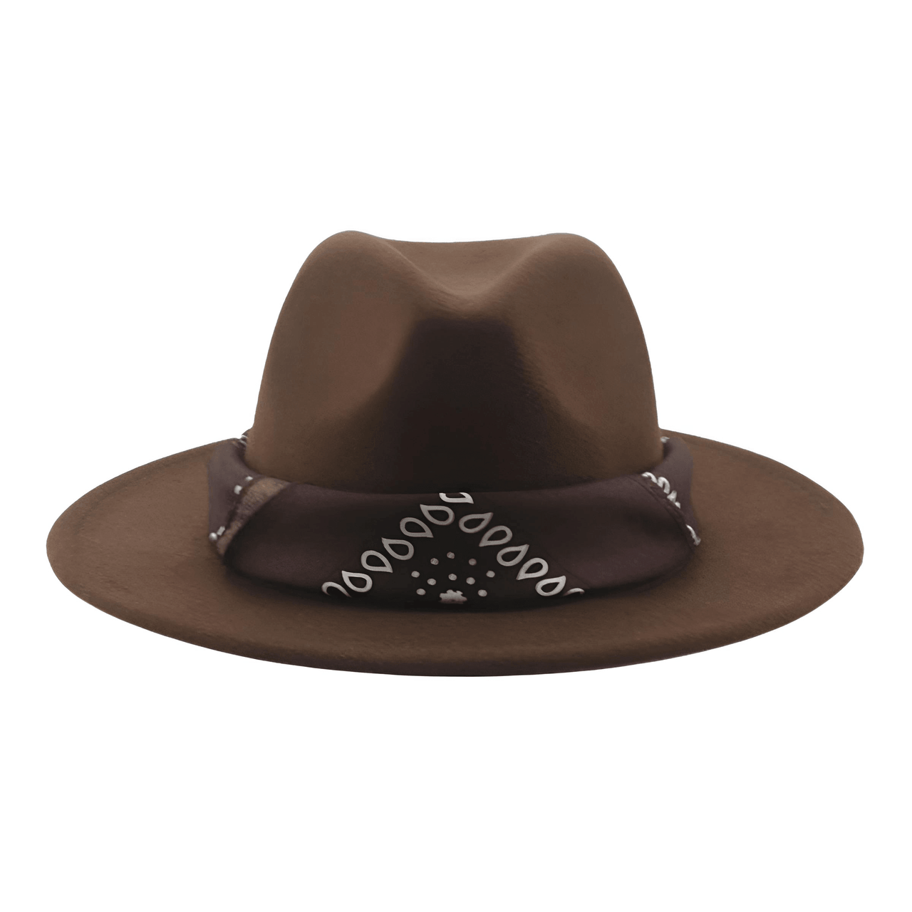 Fedora Hat With Decorative Bandana -, Hats , Drestiny , Army Green, Australia, Beige, Black, Blue, Boys, Brown, Camel, Canada, Dark Blue, Dark Green, Dark Grey, Dark Orange, Deep Pink, Fruit Green, Gender_Men, Gender_Women, Girls, Green, Grey, Hats, Lavender, Light Blue, Light Brown, Light Green, Light Pink, New Zealand, Orange, Peach Pink, Pink, Purple, Red, Sky Blue, United Kingdom, United States, White, Wine Red, Yellow , Drestiny , www.shopdrestiny.com