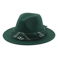 Thumbnail for Fedora Hat With Decorative Bandana -, Hats , Drestiny , Army Green, Australia, Beige, Black, Blue, Boys, Brown, Camel, Canada, Dark Blue, Dark Green, Dark Grey, Dark Orange, Deep Pink, Fruit Green, Gender_Men, Gender_Women, Girls, Green, Grey, Hats, Lavender, Light Blue, Light Brown, Light Green, Light Pink, New Zealand, Orange, Peach Pink, Pink, Purple, Red, Sky Blue, United Kingdom, United States, White, Wine Red, Yellow , Drestiny , www.shopdrestiny.com